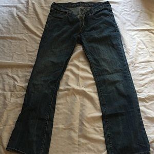 One (1) Pair Old Navy Boot Cut Dark Blue Jeans